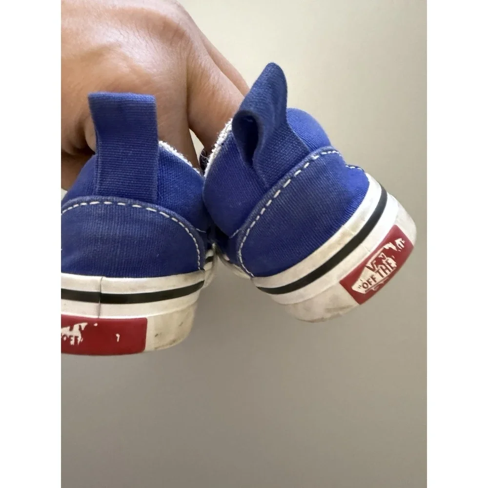 Vans Toddler Dinosaur Slip-On Shoes toddler size 6.5. SB25